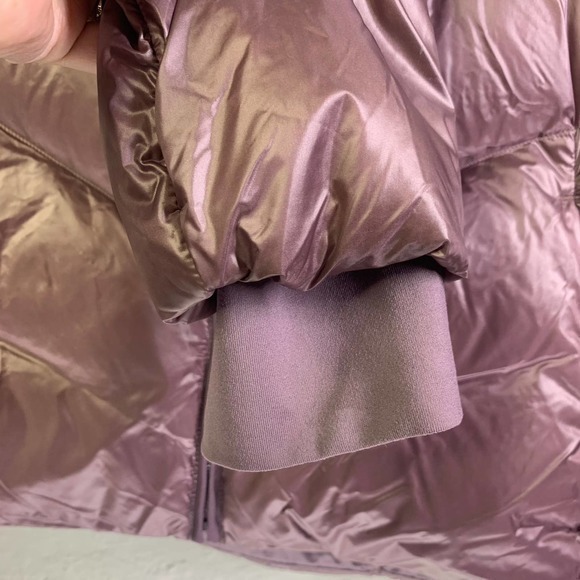 ATHLETA Lilac Purple Goose Down Puffer Coat - Picture 6 of 13